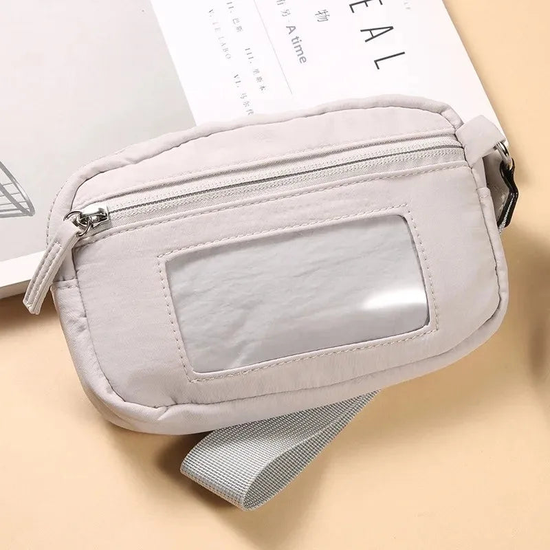 New Multi-Functional Waist Bag with Wrist Strap Handheld Diagonal Crossbody Outdoor Sports Polyester Waterproof Chest Bag