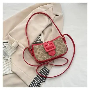 The High-end Underarm Baguette Bag 2025 New Style, Featuring A Star-studded Single-shoulder Bag with A Unique Hand-carry Design