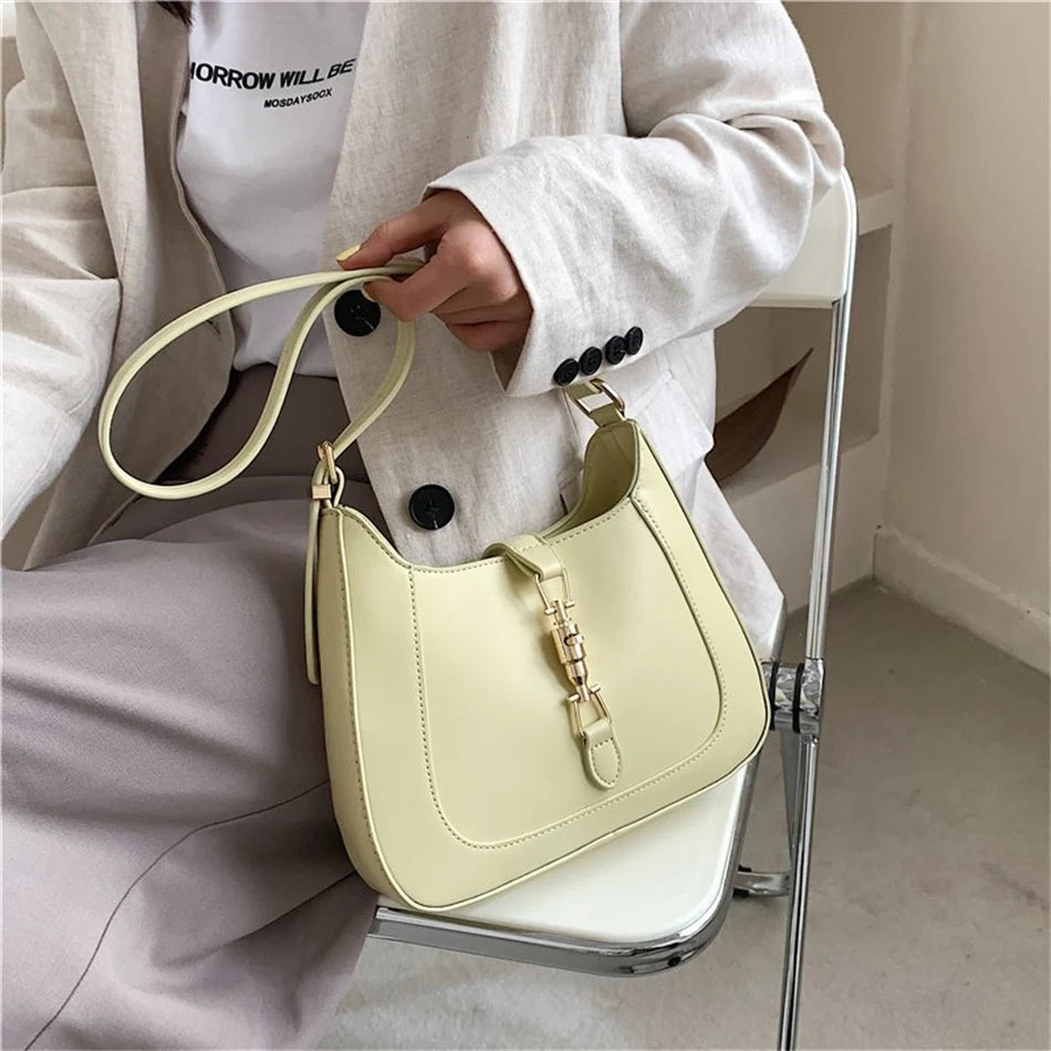 Luxury Brand Purses and Handbag Top End Quality Designer Leather Shoulder Crossbody Bag for Women 2022 Fashion Underarm Girl Sac