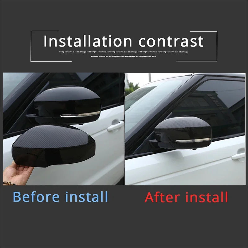 Rearview Rear View Wing Mirror Covers for Land Rover Discovery 4 5 L462 Range Rover Vogue L405 Sport L494 Car Mirror Accessories