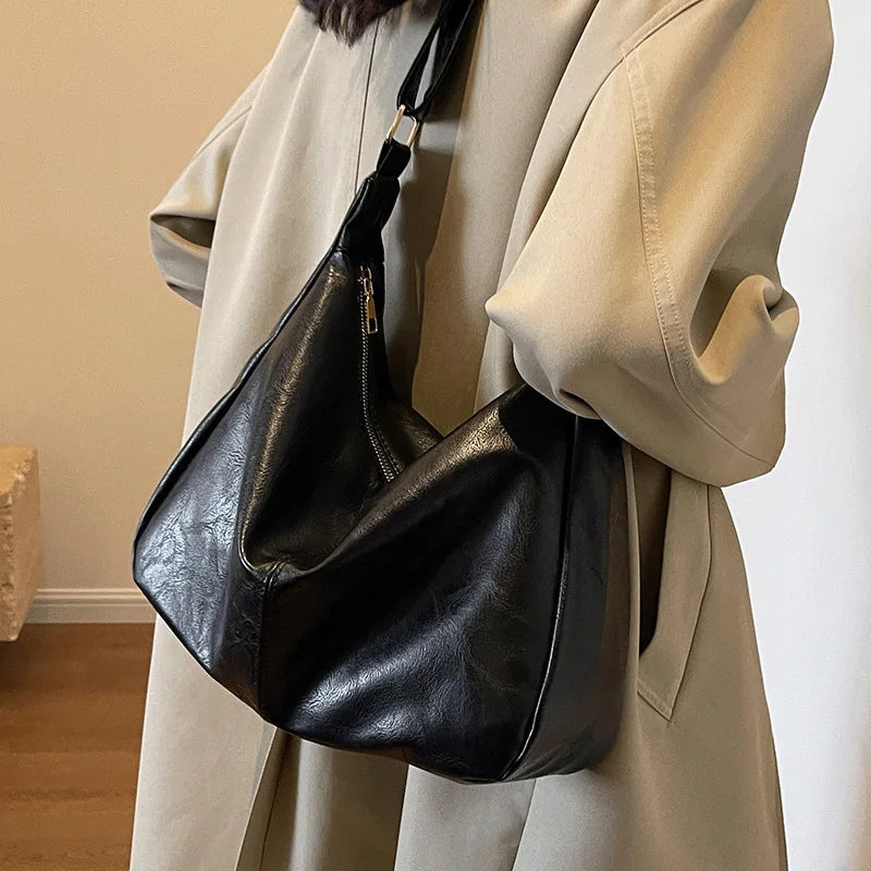 Women's Large Capacity Tote Bag Handbag & Crossbody Bag Versatile for Work, Travel, Everyday Use - Durable & Easy-Clean Handbags