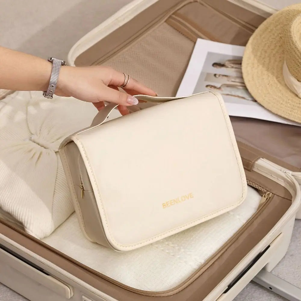 Clutch Bag Nylon Makeup Bag Large Capacity Waterproof Large Cosmetic Bag Skincare Storage Multifunctional Travel Bag Women