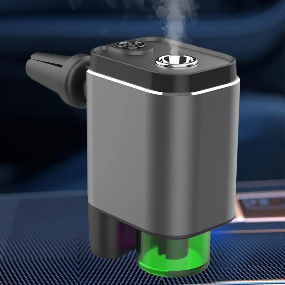 Smart Car Aromatherapy Diffuser Essential Oil Mist Humidifier Air Freshener Vent Clip Fragrance Diffuser For Auto Aromatherapy