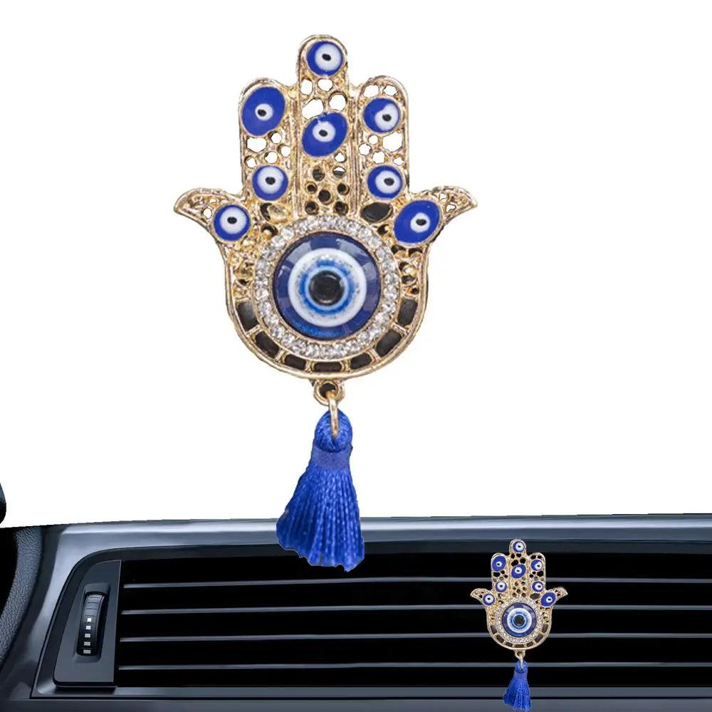 Aromatherapy Diffuser Vent Clip Devil's Eye Auto Air Vent Air Freshener Clip Mysterious And Fashionable Interior Decor