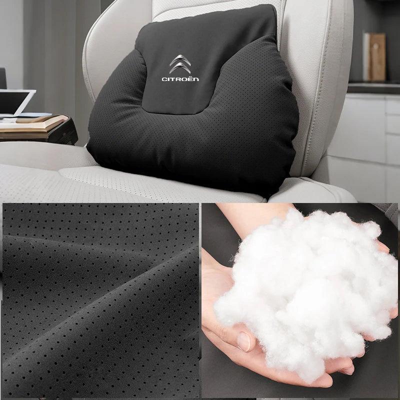 Car Accessories Headrest Lumbar Support Seat Neck Pillow For Citroen C4 C3 C5 C1 C2 Berlingo Celysee Cactus Picasso Aircross Sax