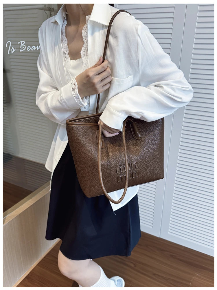 Luxury Handbag For Women, Leather Crossbody Bag With Detachable Strap Elegant Classic Design Famous Brand