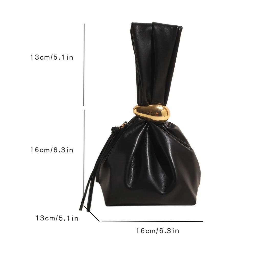 MOODS Elegant Evening Bags For Women 2024 Luxury Designer Purses And Handbags Soft PU Leather Wedding Dinner Party Clutch Purse
