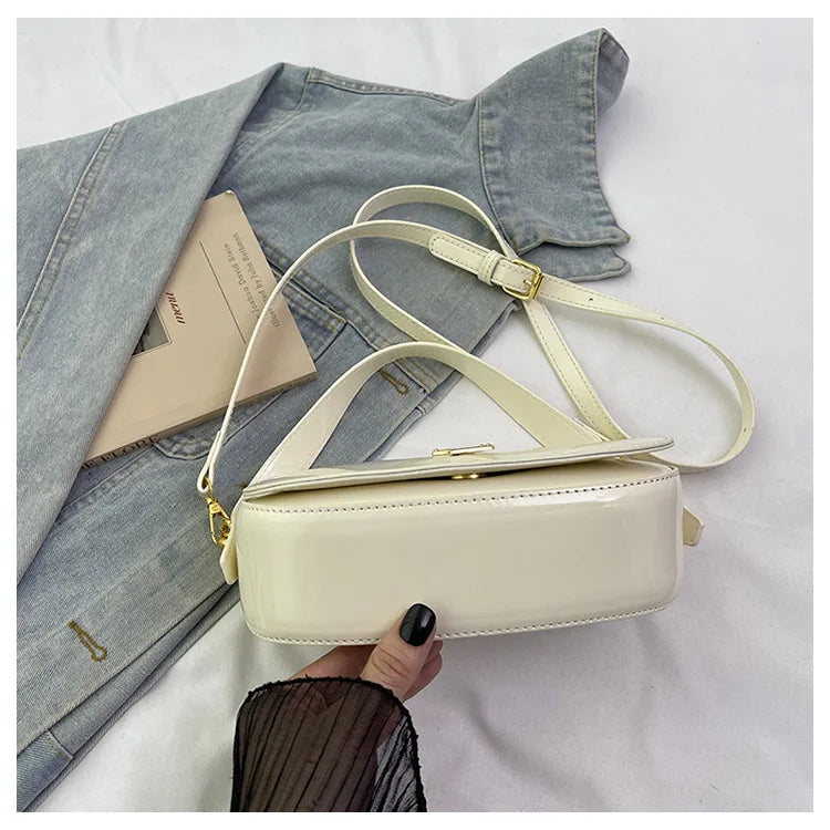 Luxury Small Batch Designer Tote Bag Women Versatile Crossbody Shoulder Bag High Quality Leatherlike Casual Daypack Minimalist