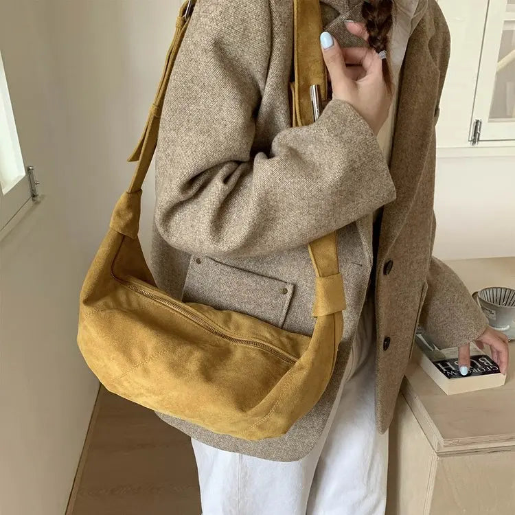 Luxury Crossbody Bag For Women Leather Shoulder Messenger Handbag Classic Elegant By Designer