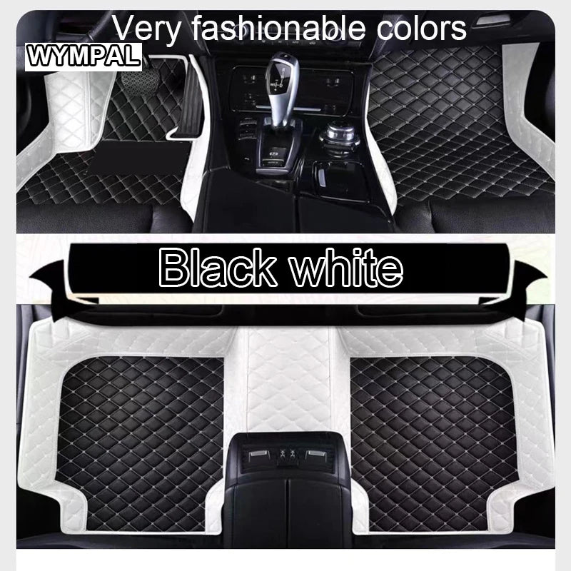 Custom Car Floor Mat for Audi A6 C7 Sedan sportback Allroad Avant 2007 2008 2009 2010 2012 2013 2014 2015 2016 2017 2018 styling