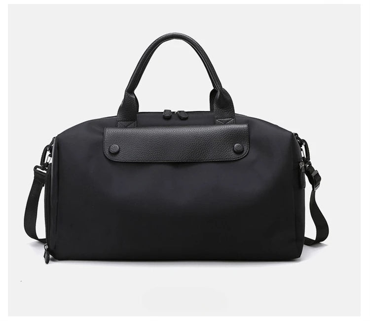 Sports Gym Bag for Women Travel Duffle Bag with Shoe Compartment & Wet Pocket Fitness Weekender Overnight Luggage Yoga Bag