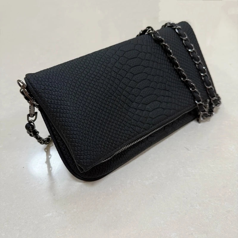 2025 New Fashion Women Wing Bag Classic Black Single-shoulder Envelope Zadigent Bag Luxurious Design Chain Crossbody Ladies Bag
