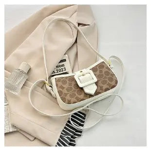 The High-end Underarm Baguette Bag 2025 New Style, Featuring A Star-studded Single-shoulder Bag with A Unique Hand-carry Design