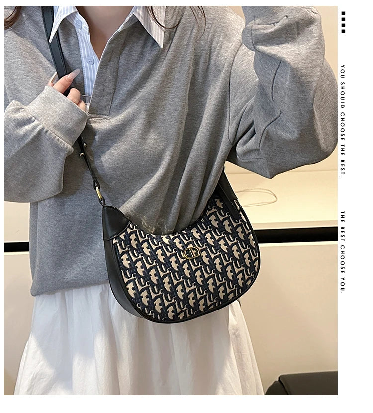 Luxury Brand Women's Messenger Bag High-Quality Leather Classic Elegant Design For Stylish Ladies Daily Use