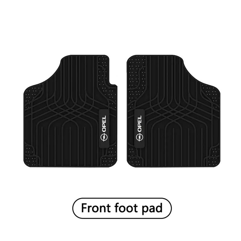 Car Floor Mat Full Set Non-Slip Auto Carpet Waterproof All-Weather For Opel Astra Insignia Corsa Zafira Meriva Mokka Vivaro H J
