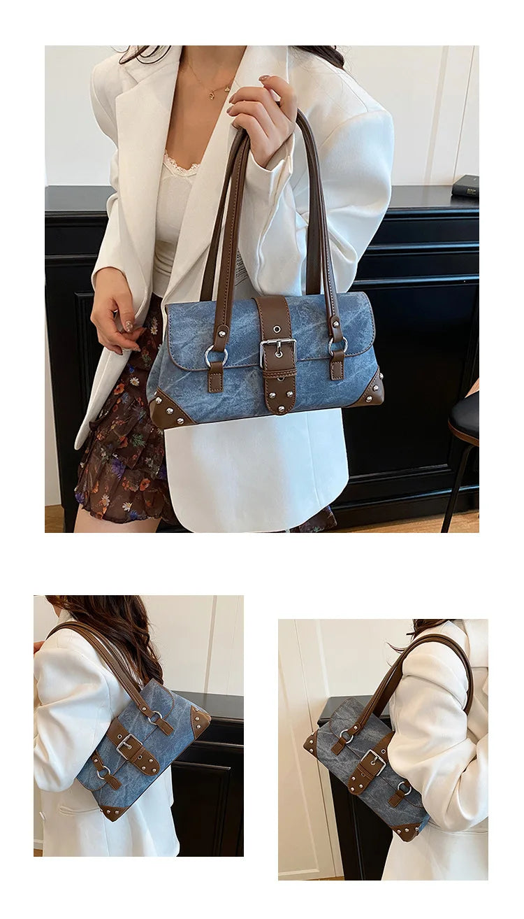 2025 Luxe Underarm Bag, Niche Shoulder Purse for Women, Fashion Commuter Tote, Chic Day-to-Night Bag, Versatile Sling Bag