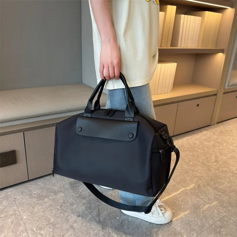 Sports Gym Bag for Women Travel Duffle Bag with Shoe Compartment & Wet Pocket Fitness Weekender Overnight Luggage Yoga Bag