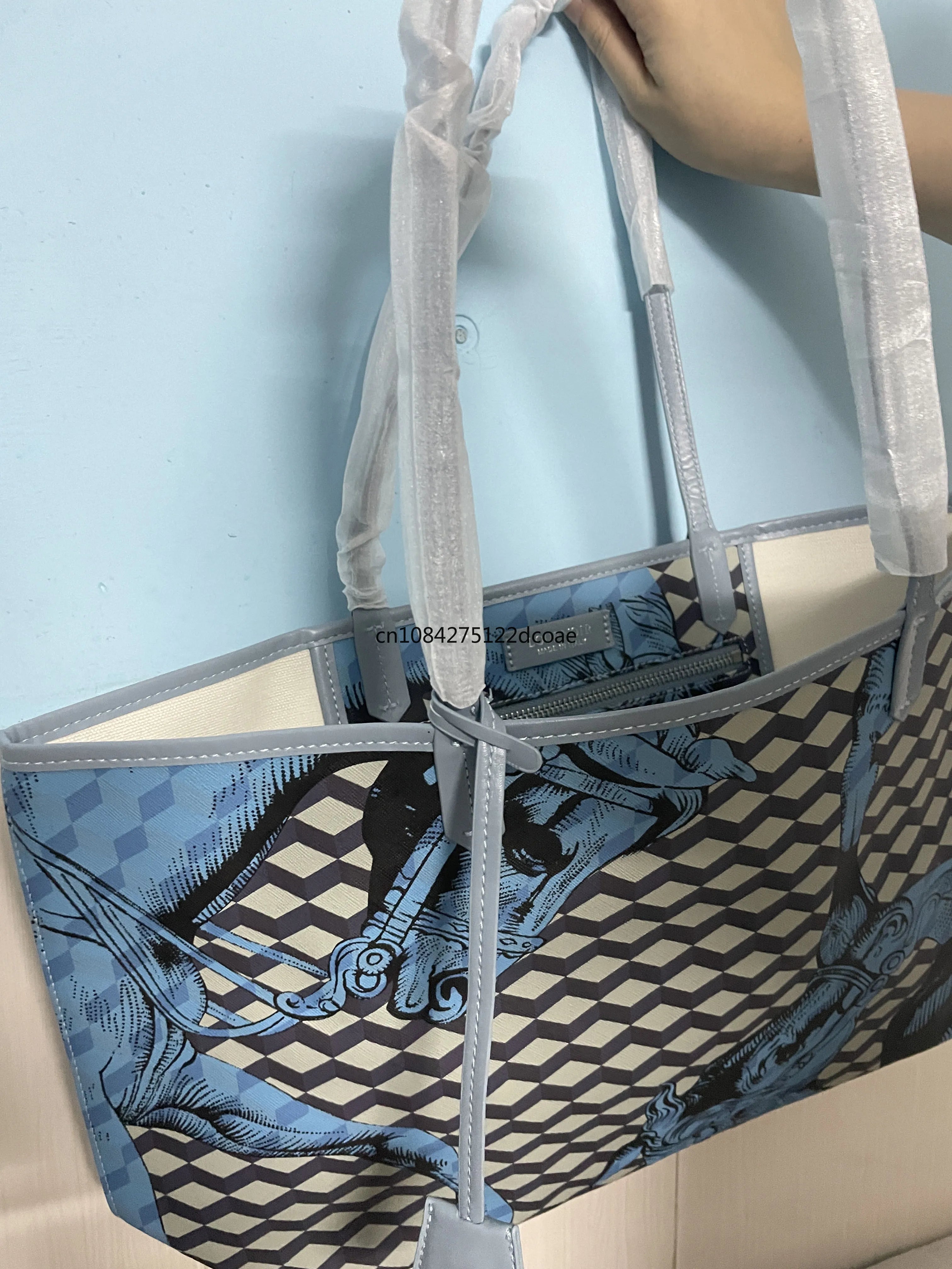 NEW LOUP NOIR Tote Bag for Women Shoulder Women Bags High Quality Famous Brands Bag Casual Totes Large Capacity Horse Noir Bag