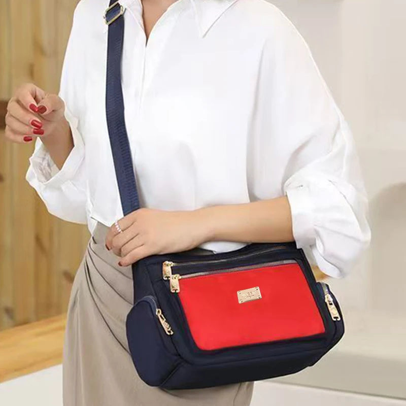 Men's and Women's Crossbody Bags Are Suitable for Daily Commuting and Are Single-Shoulder Bags with Slanted Straps