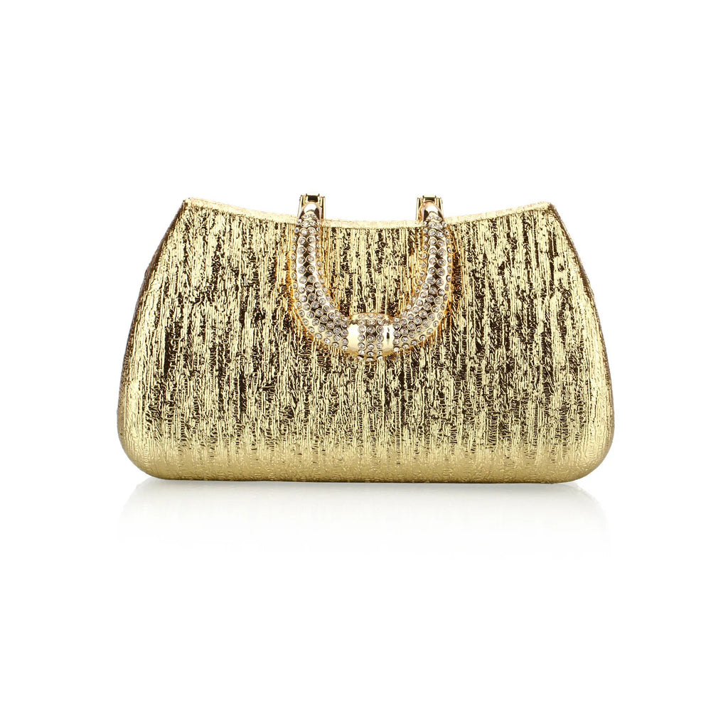 2024 Evening Clutch Luxury Women Gold Shoulder Bags Fashion  Chain Handbag Dinner Handbag Wedding Cocktail Party Coin Purse