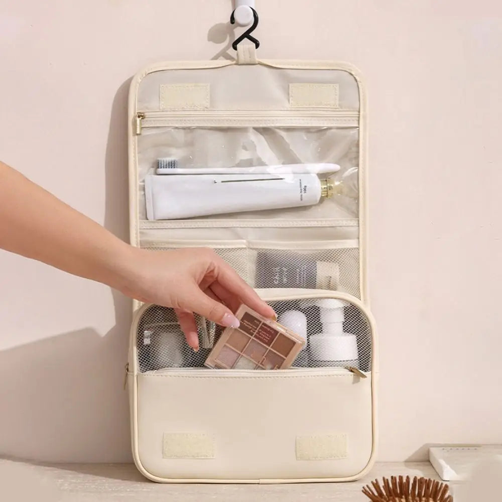 Clutch Bag Nylon Makeup Bag Large Capacity Waterproof Large Cosmetic Bag Skincare Storage Multifunctional Travel Bag Women