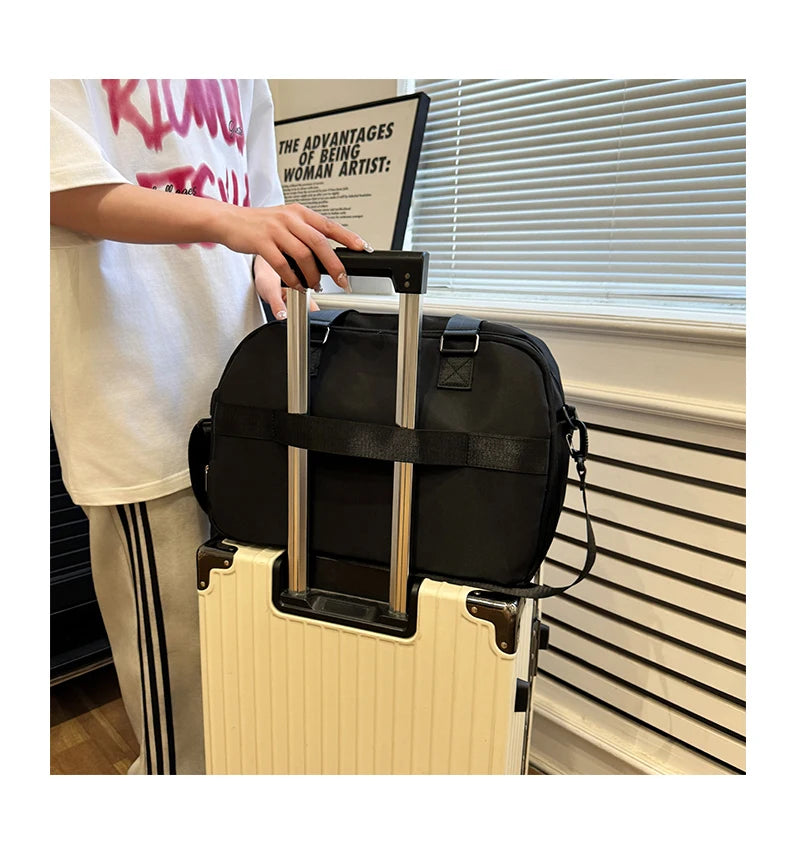 Extendable Travel Handbag Large Multi-layer Duffle Bag Travelling Luggage Storage Pack Bags Weekend Flight Carry On Handbag