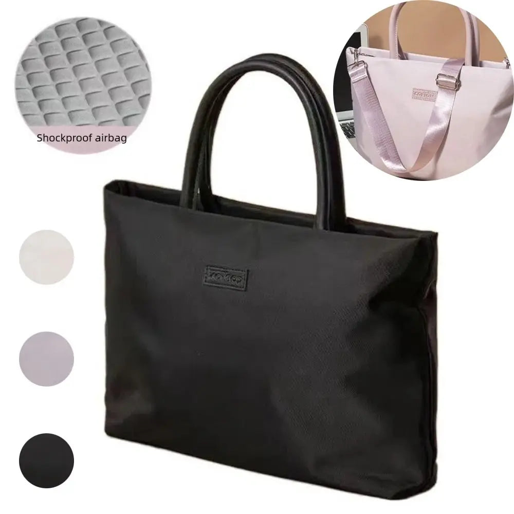 New 16inch Laptop Bag Shoulder Straps Water-resistant Handbag Shockproof Airbag Portable Ultrabook Cover Travel