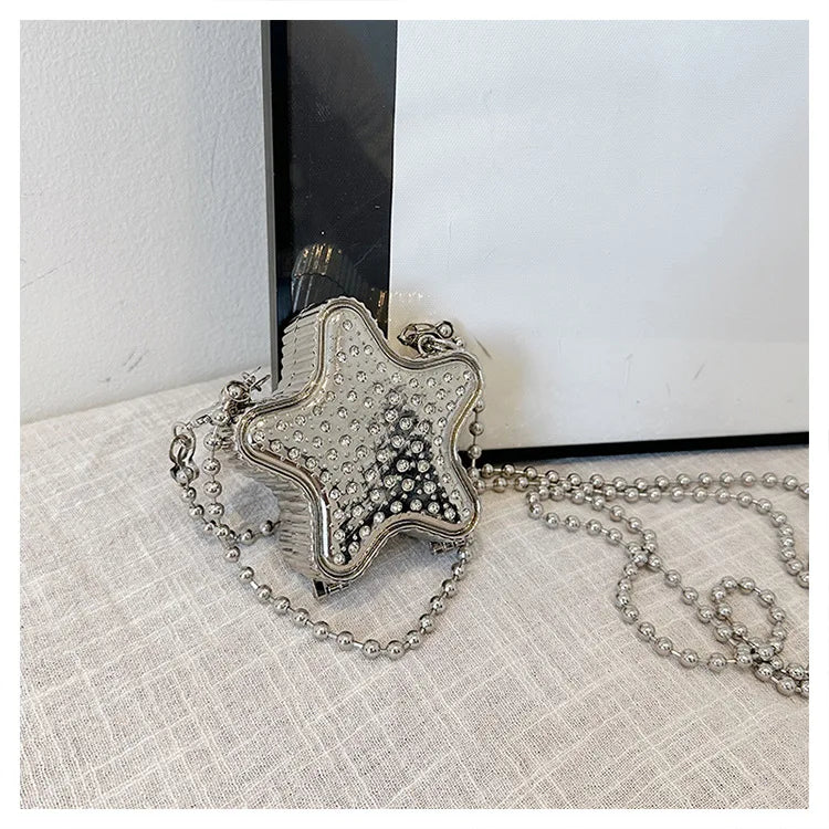 Premium Niche Mini Box Bag - 2025 Women's Star Design, Chain Shoulder & Messenger Style