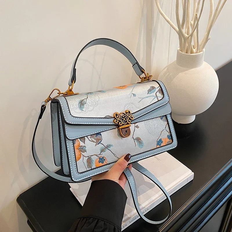 Luxury Handbags Famous Brand Women Bags Designer Lady Small Printing Crossbody Bags Pu Leather Women Shoulder Handbags