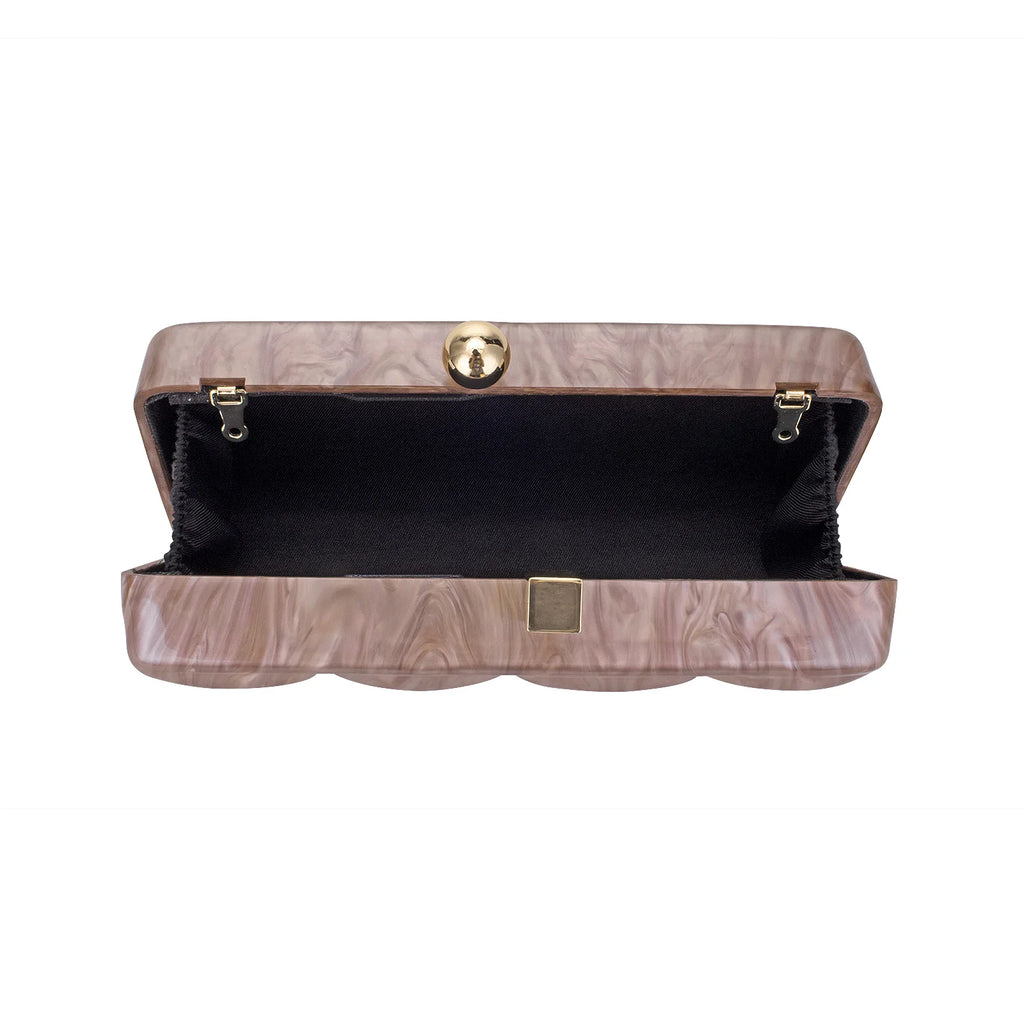 Luxury Evening Bag For Women Elegant Acrylic Hard Surface Ladies Clutch 5 Color Hangbag Party Wedding Shoulder Bags 2024 Fashion