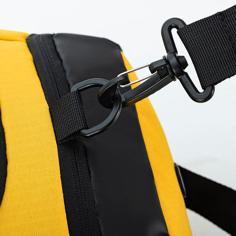 Men Sport Backpack Waterproof Gym Bags Separation Basketball Backpack Large Duffel Handbag Fitness Training Shoulder Bag Dry Wet