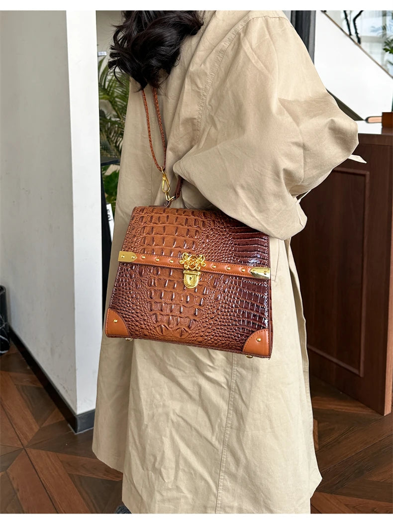 Cute Bag for Daily Commute Travel Office with Suede Material Shoulder Crossbody Design