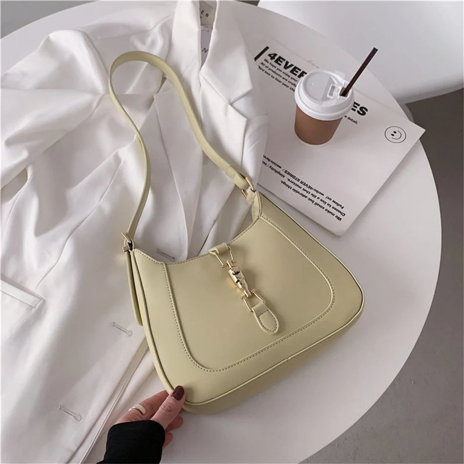 Luxury Brand Purses and Handbag Top End Quality Designer Leather Shoulder Crossbody Bag for Women 2022 Fashion Underarm Girl Sac
