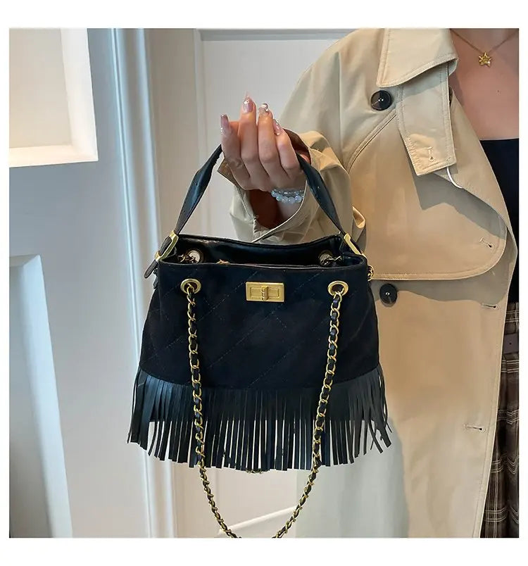 Elegant Crossbody Handbag Luxury Leather Women's Bag Famous Designer Classic Paris Premium Detail Commuter Bag