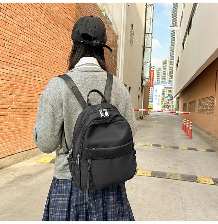 Luxury Brand Lady Fashion Backpacks High Quality Large Capacity Shoulder bags Waterproof Multi Functional Women's Handbags