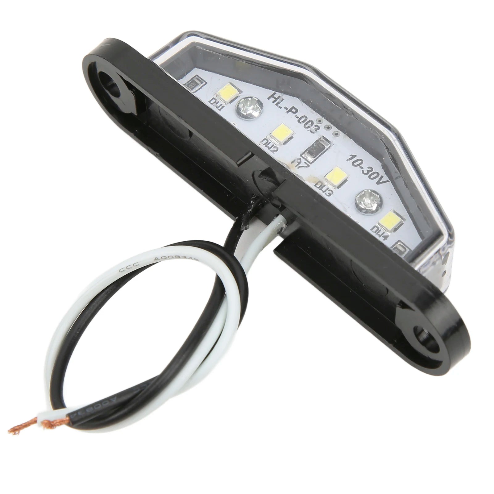 4‑LED License Plate Light 10‑30V IP67 Waterproof Durable Lamp For Trailer RV Van Truck