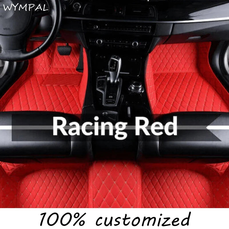 Custom Car Floor Mat for Audi A6 C7 Sedan sportback Allroad Avant 2007 2008 2009 2010 2012 2013 2014 2015 2016 2017 2018 styling