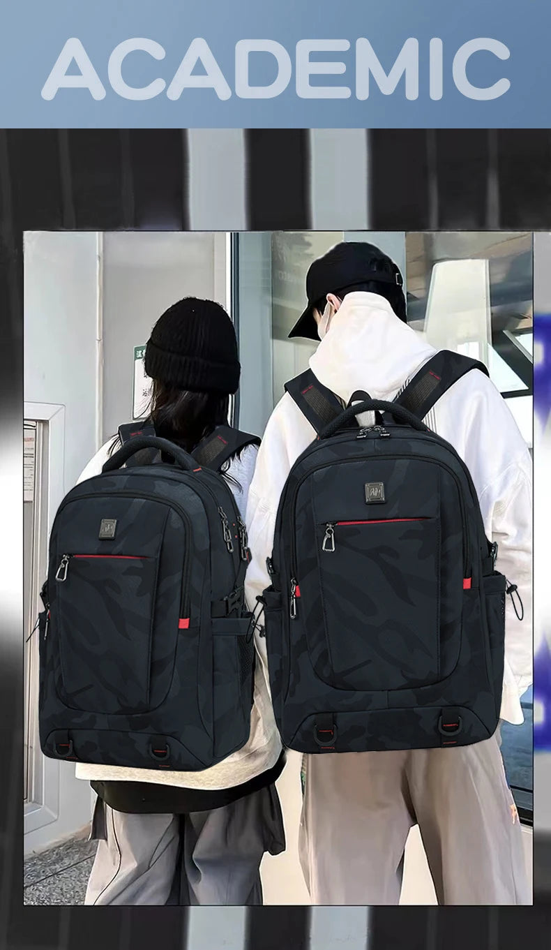 Backpack Primary School Middle School Students High School Bags Large Capacity Ultra-light Load Reduction Outdoor Travel Busines