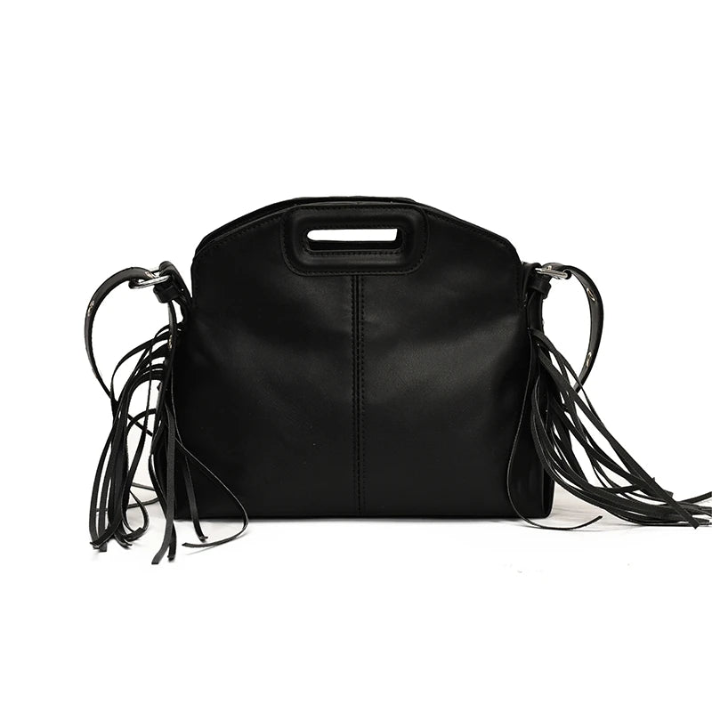 Fashionable Crossbody-Bag In Genuine Leather For Ladies, Classic Shoulder Bag By Famous Designer, Elegant Handbags