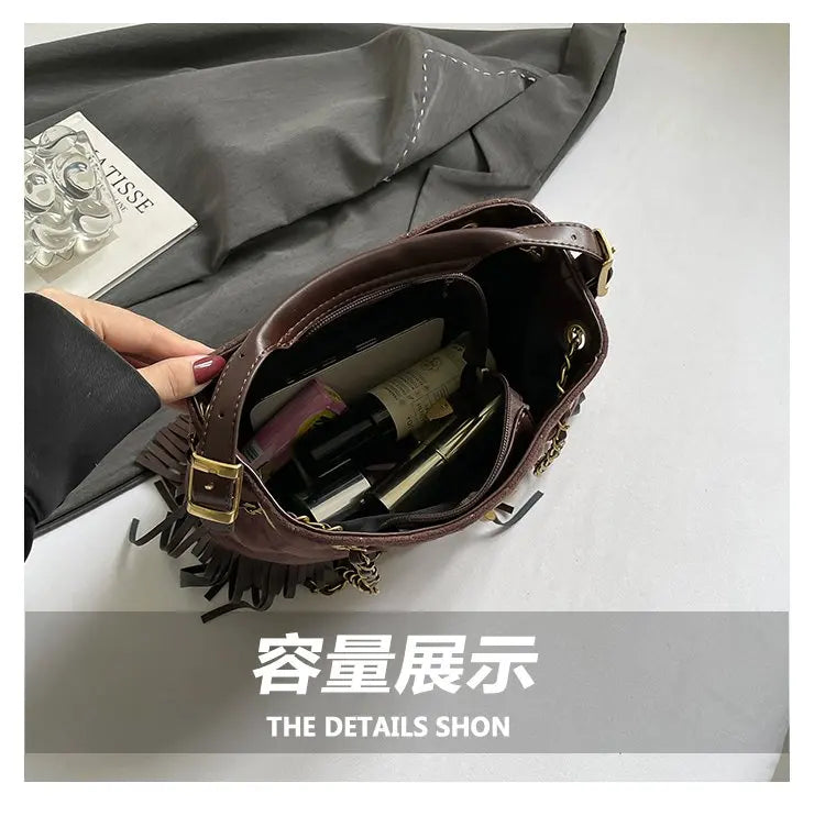 Elegant Crossbody Handbag Luxury Leather Women's Bag Famous Designer Classic Paris Premium Detail Commuter Bag