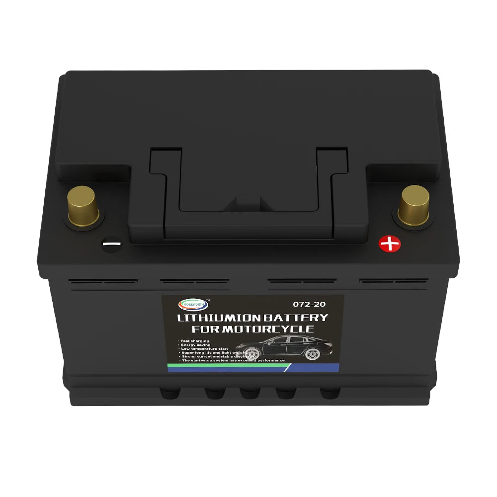 LiFePO4 Car Battery Built in BMS 70Ah 82Ah 100Ah 120Ah CCA 1300 1600 1900 2300A Car Jump Starter Lithium Iron Battery for RV Van