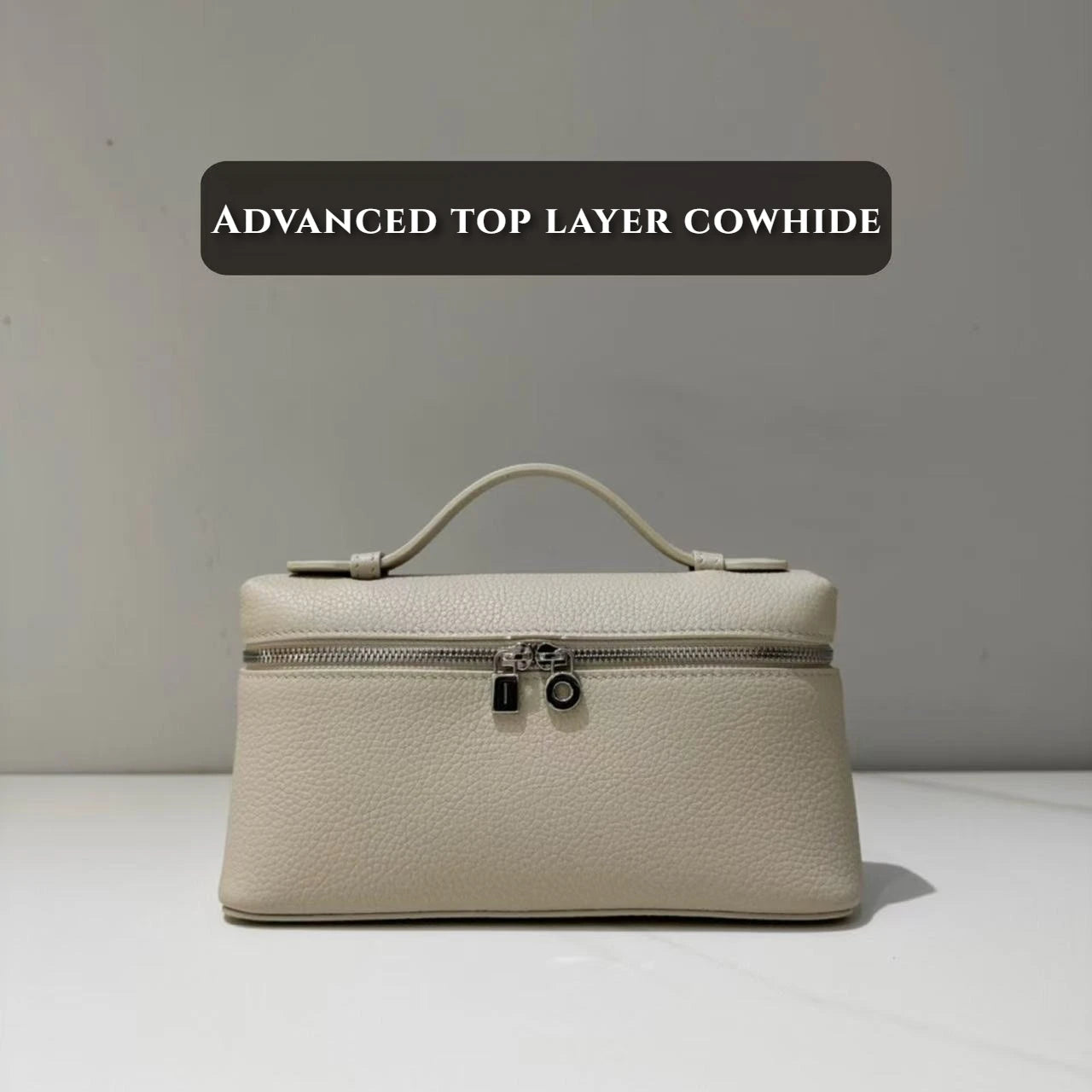 Luxury Handmade Leather Crossbody Bag Women's Chic Shoulder Box Purse Lunch Tote Celebrity Inspired