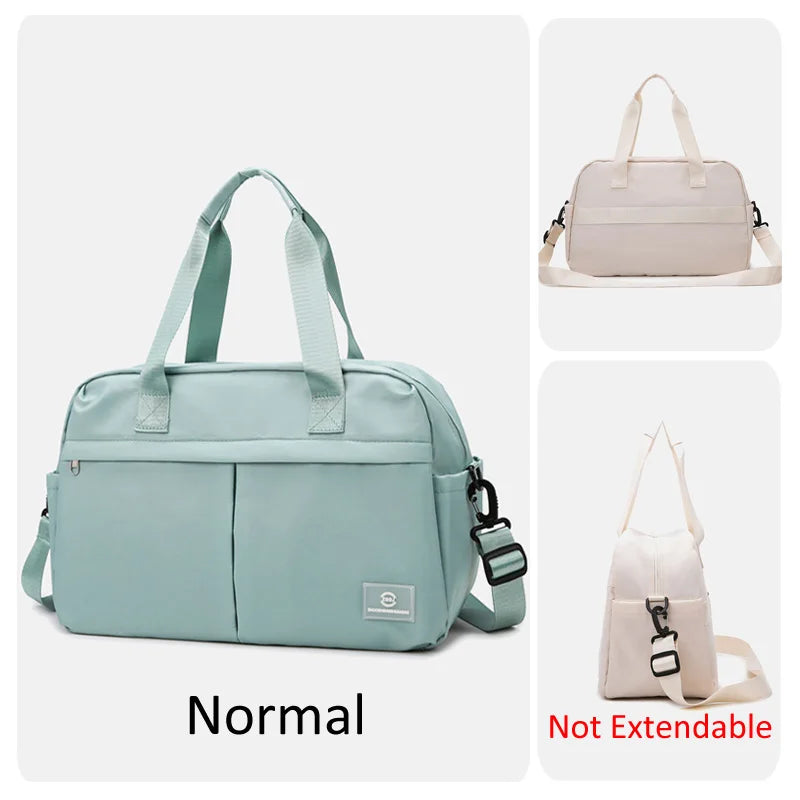 Extendable Travel Handbag Large Multi-layer Duffle Bag Travelling Luggage Storage Pack Bags Weekend Flight Carry On Handbag