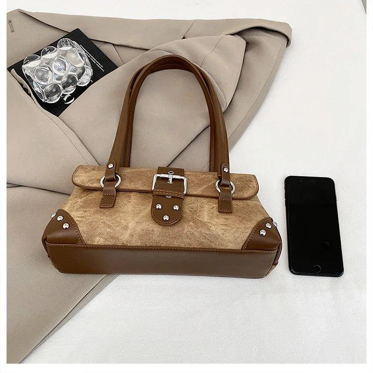 2025 Luxe Underarm Bag, Niche Shoulder Purse for Women, Fashion Commuter Tote, Chic Day-to-Night Bag, Versatile Sling Bag