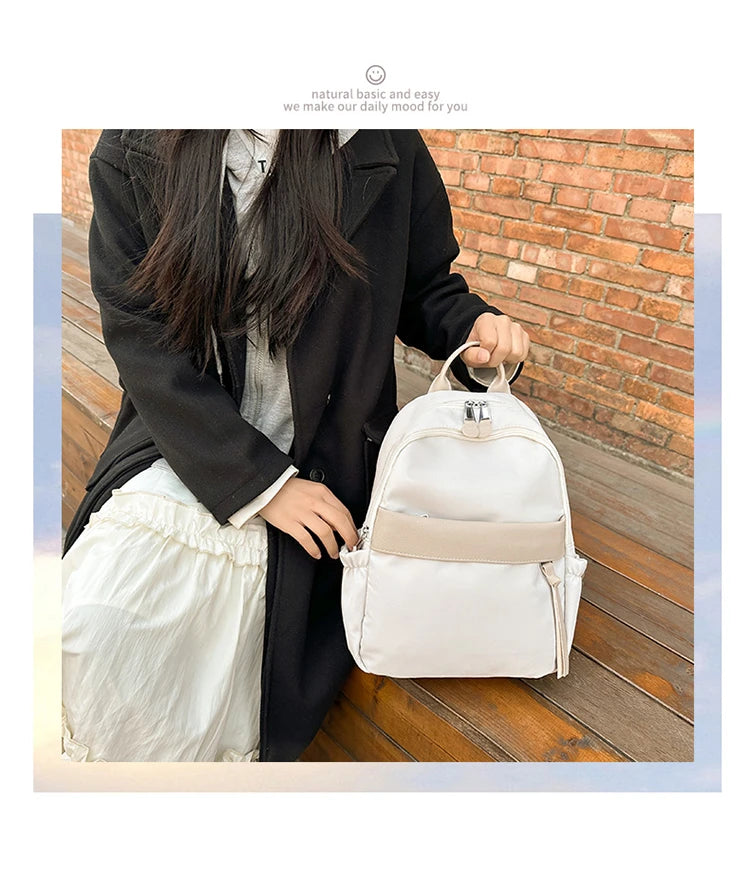 Luxury Brand Lady Fashion Backpacks High Quality Large Capacity Shoulder bags Waterproof Multi Functional Women's Handbags