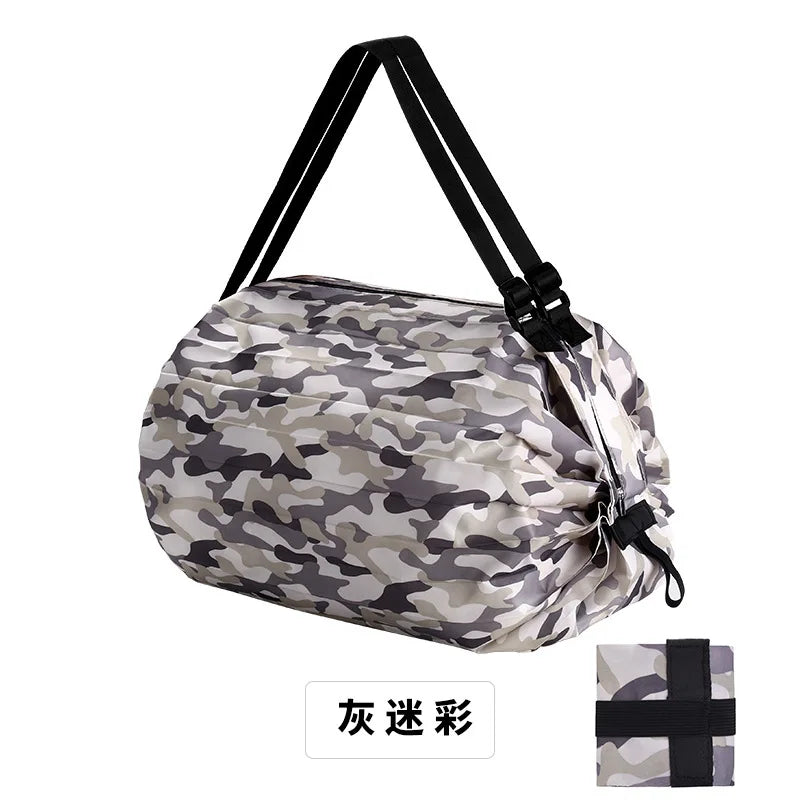 Women Shopper Bag Japanese Large Folding Tote Bag Travel Organizer Eco Shopping Bags Lady Market Bag Mujer Foldable Pouch Bolsos