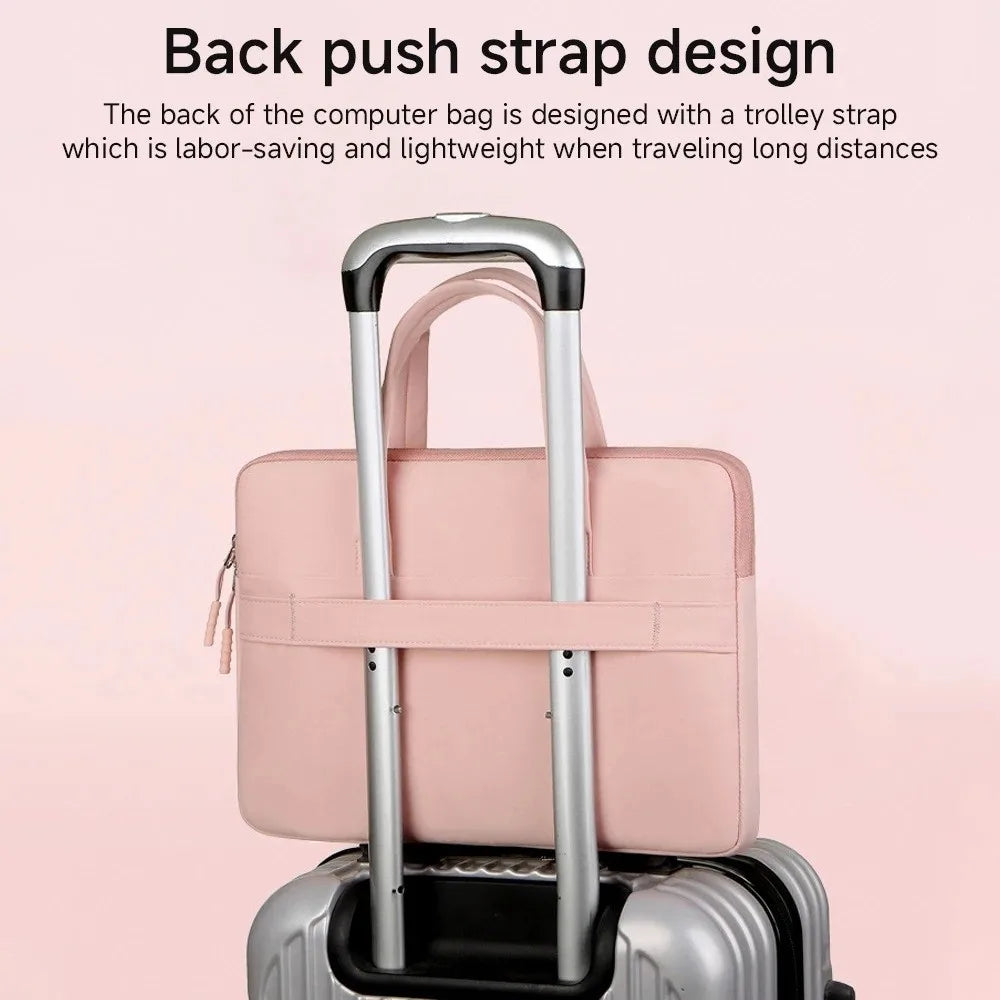Travel Bag With Handle Portable Laptop Bags Lightweight Waterproof Laptop Case Ultra Thin Multi-Layer Notebook Sleeve Travel