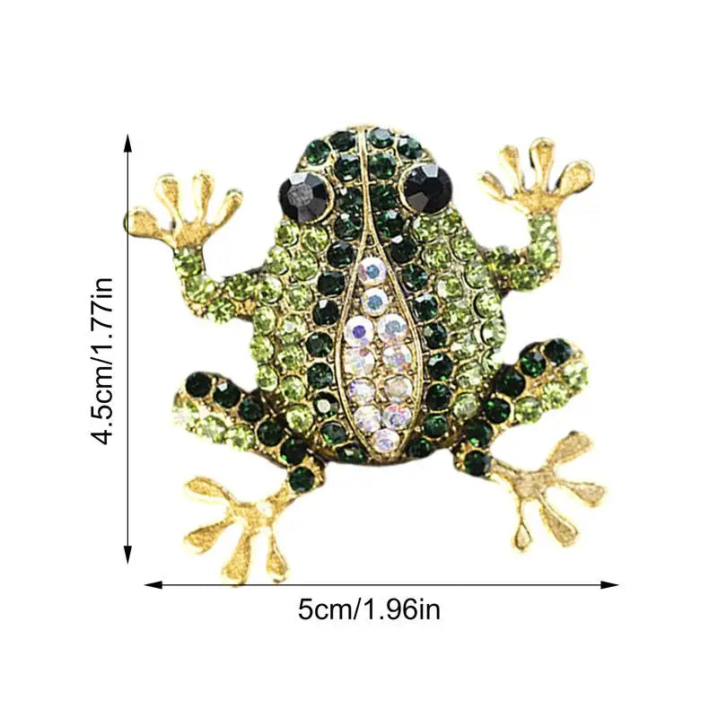 Car Diffuser Vent Clip Rhinestone Frog Perfume Diffuser Air Freshener Clip Long-Lasting Aroma Interior Decor Tool For SUVs RVs