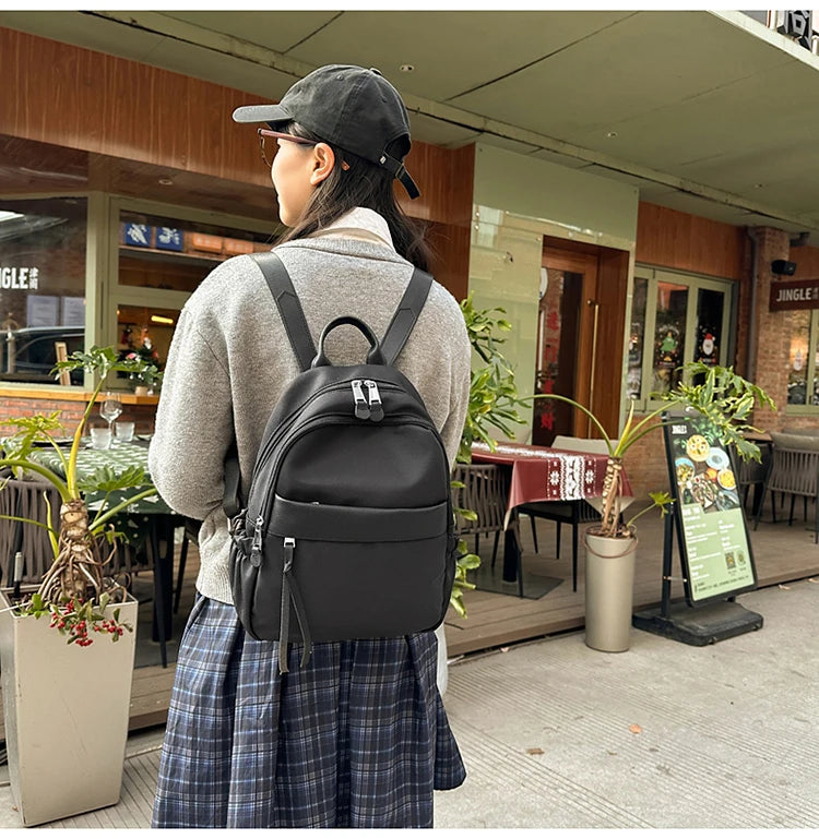 Luxury Brand Lady Fashion Backpacks High Quality Large Capacity Shoulder bags Waterproof Multi Functional Women's Handbags