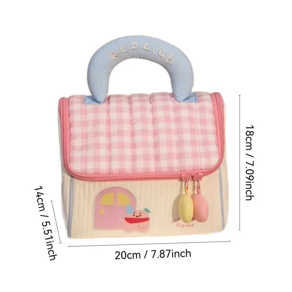 Makeup Bag Large Capacity Portable Cosmetics Storage Bag Multifunctional Handheld Cosmetic Pouch Travel Cosmetic Bags & Cases